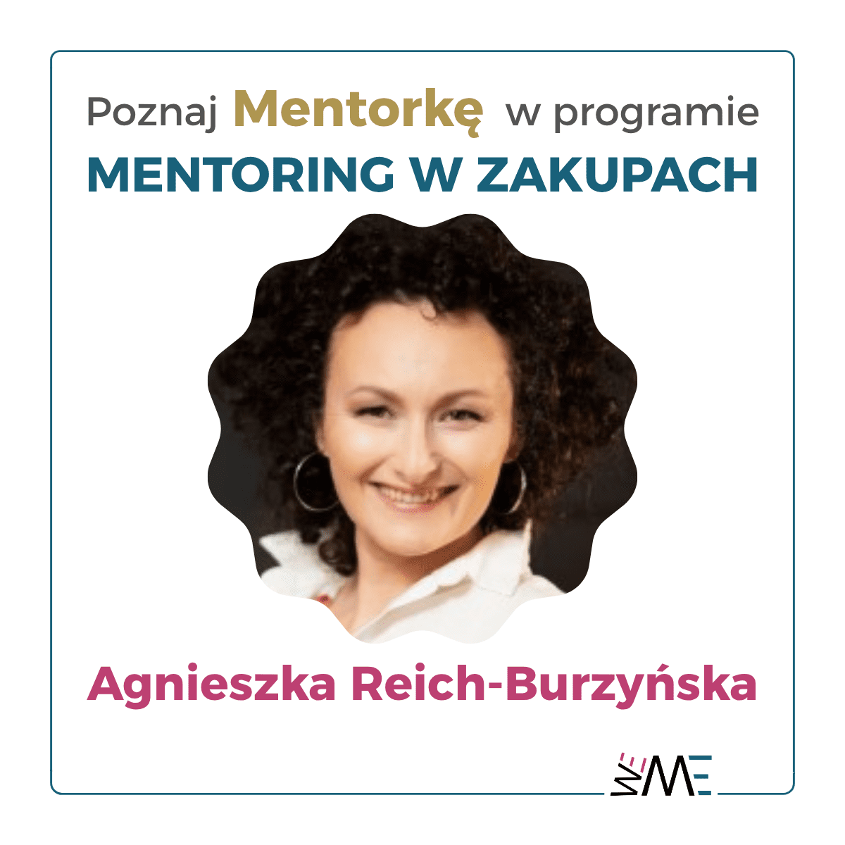 Agnieszka Reich-Burzyńska – Mentorka Wemento